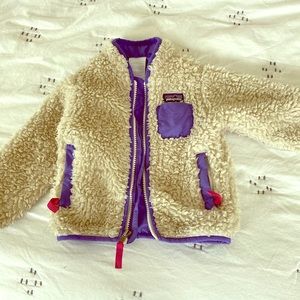 Baby/ Toddler Sherpa Patagonia jacket